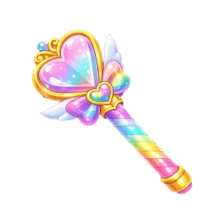 Chroma Heart Wand Knife